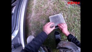 Замена фильтр салона Субару Легаси 2007года