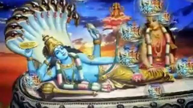 Намо Нараяна!МахаВишну в молочном океане!