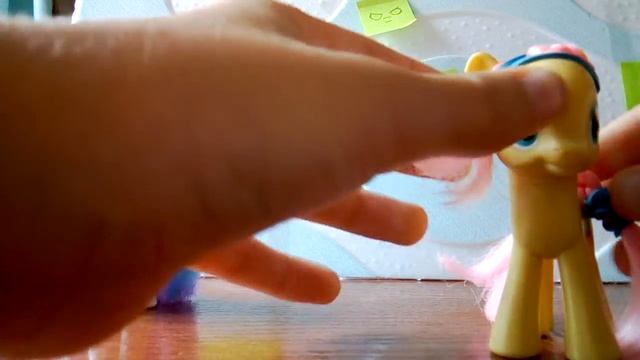 Делаем причёску пони Флаттершай 2часть смотреть онлайн