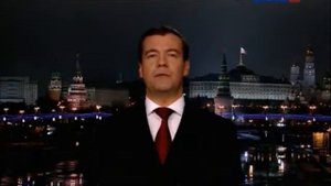 Поздравление Медведева в 2011 году