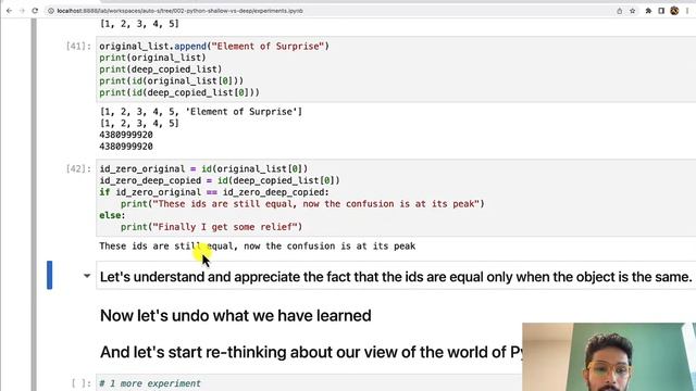 Python Interning Demystified and Shallow Copy vs. Deep Copy Explained in Hindi