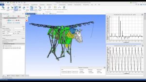 T-FLEX CAD Динамика. Механическая лошадь