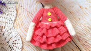 Амигуруми: схема Кошечки Софи. Игрушки вязанные крючком. Free crochet patterns.