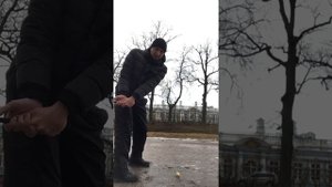 Гольф свинг . Контакт изнутри-наружу. Классное подводящее упражнение. #гольфсвинг #играемвгольф