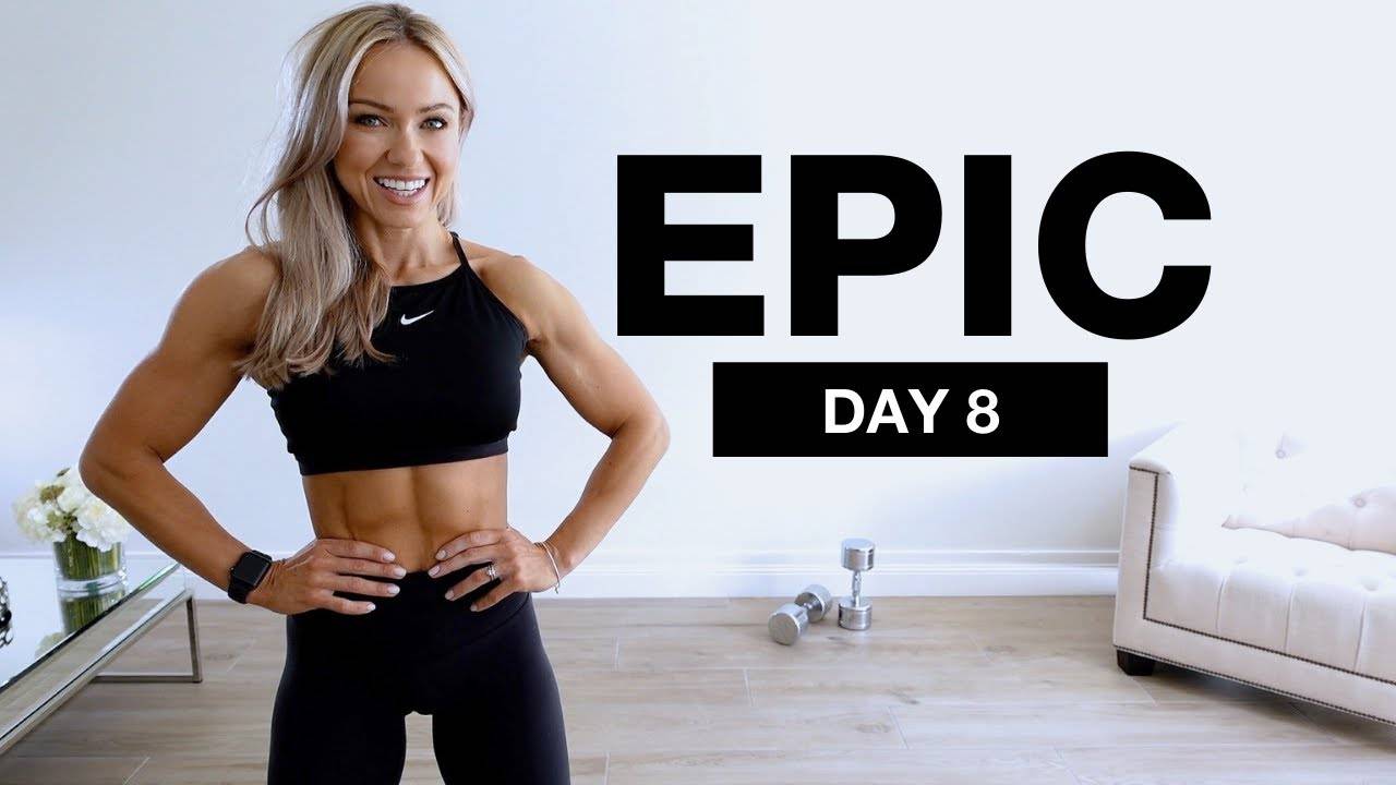 Caroline Girvan - Day 8 of EPIC _ Dumbbell Upper Body Workout