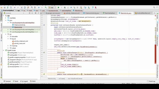 Excercise Make Realtime Chat With Firebase Android Studio Part 2 || Tutorial Java 2019 смотреть онлайн