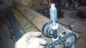 Простейшие самодельные вальцы.