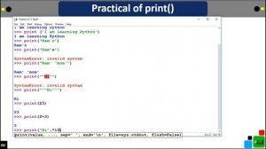 print function: explain in detail  | Python 3 Online Course (A to Z) in Hindi #16