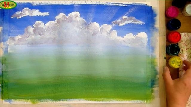 Мастер-класс по рисованию «Яркое лето» — «Отдыхаем на отлично!» смотреть онлайн