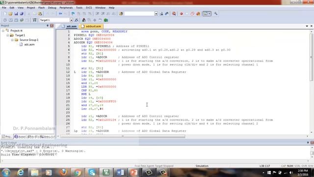 adc in ARM7 Processor смотреть онлайн
