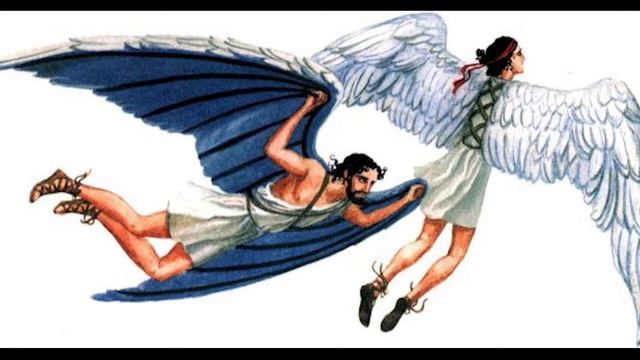 ДЕДАЛ и ИКАР. Легенды и мифы древней Греции. Сказки на ночь. Аудиосказки для детей с картинками.