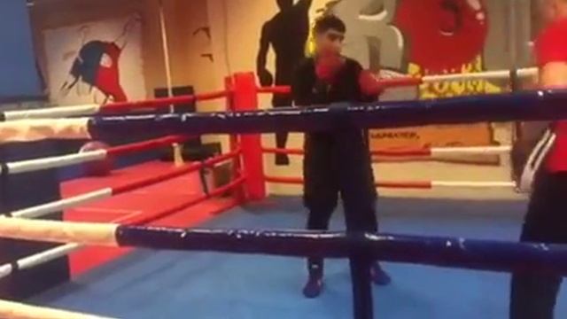 Амил (стаж занятий 1 год), работа на лапах смотреть онлайн