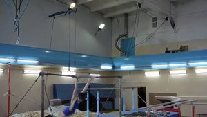 Как гимнасты учат большие обороты 22 01 2013г