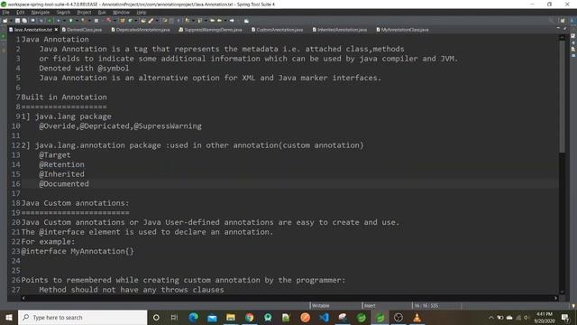 Java Annotation Part1