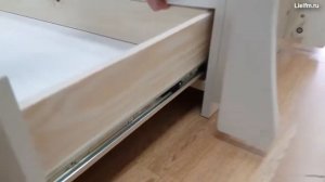 Установка ящика в короб. Кроватка с универсальным маятником Лель-Кубаньлесстрой