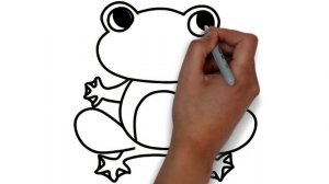 Bolalar uchun qurbaqa chizish/Drawing frog for children/Рисунок лягушка для детей