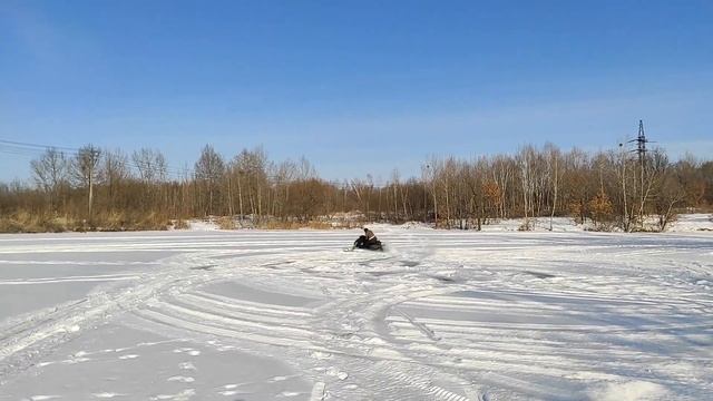 Armada PD150 Снегоход покатушки.