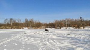 Armada PD150 Снегоход покатушки.