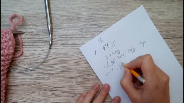 Как связать шапку спицами платочной вязкой с отворотом