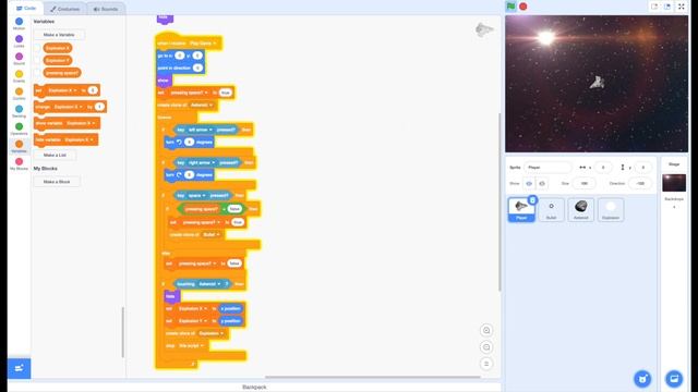 Asteroids - A RokCoder Scratch Tutorial смотреть онлайн
