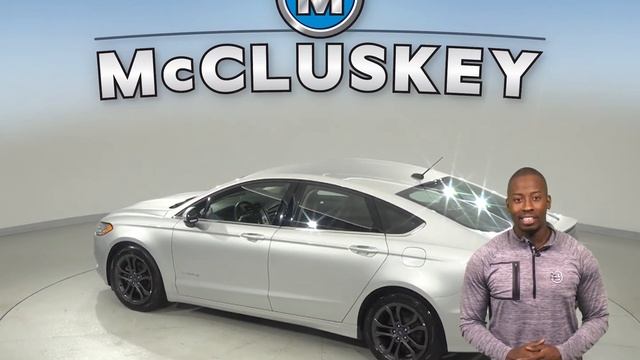 A10079TA Used 2018 Ford Fusion Hybrid SE FWD 4D Sedan Silver Test Drive, Review, For Sale - смотреть онлайн