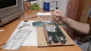 Ранний "ИЖ-2125" Комби. Реставрация из пластилина (часть 1)