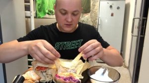 БЛИНЫ С РАЗНЫМИ НАЧИНКАМИ МУКБАНГ MUKBANG