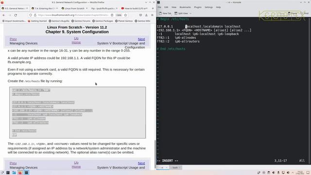12: System Configuration - How to build LFS 11.2 смотреть онлайн