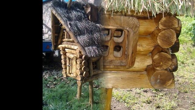 Избушка на курьих ножках (быстрый сруб) ;) смотреть онлайн