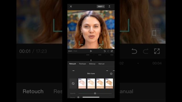 Как делать ретушь кожи и даже убрать прыщи на видео в телефоне? #обработканателефон #ретушькожи
