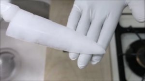 Нож шеф-повара, сделанный из льда