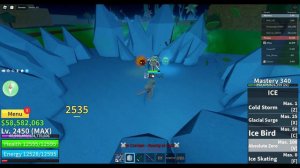 『Best One Shoot Combo God Human + Ice Damage』| BLOX FRUITS | BOUNTY HUNTING