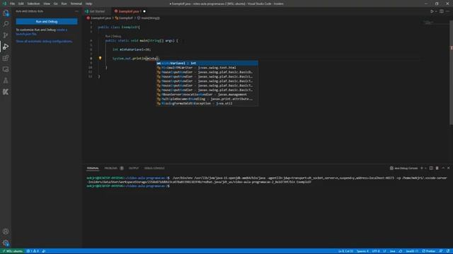 Programação JAVA IF ELSE BREAK CONTINUE смотреть онлайн