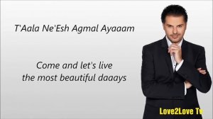 Naseeny Donya Lyrics Ragheb