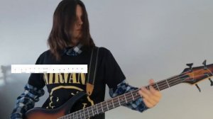 Nirvana - Smells like Teen Spirit (Bass Cover with tabs)