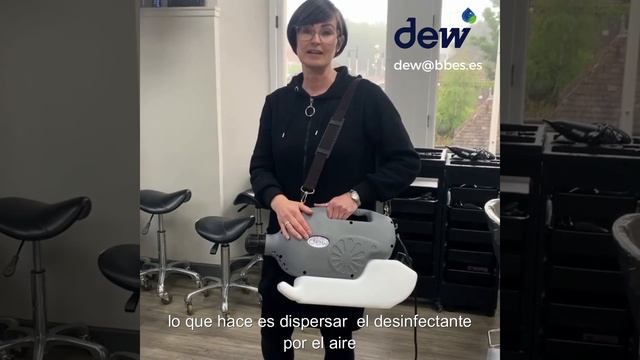 Dew ULV Fogger. Nebulizador de desinfectante natural, ecológico, biodegradable y no tóxico. смотреть онлайн