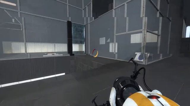 You have to catch it midair? Portal 2: puzzle game смотреть онлайн
