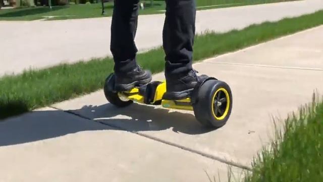 Gyroor G-F1 Hoverboard, 8.5" Off Road Hover Board with Bluetooth Speaker&LED Lights смотреть онлайн