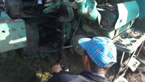 Болты вместо заклепок на раме Т-150К /Moldova