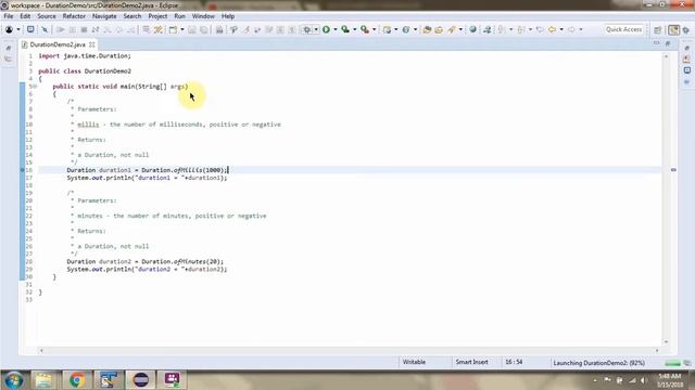 How to create duration object using of methods of Duration class? | Java 8 Date and Time