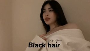 black hair Твои чёрные волосы такие прекрасные! саблиминал