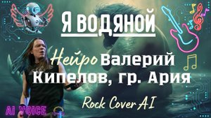 Я водяной - Нейро-кавер, Ai-голос Валерий Кипелов и гр. Ария, Rock Cover Ai