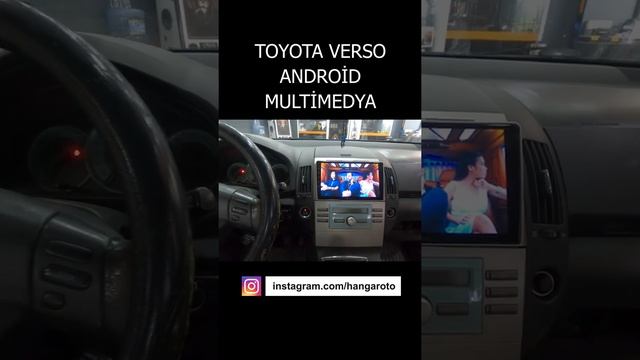 TOYOTA VERSO ANDROİD MULTİMEDYA