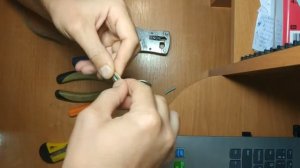 Обжим витой пары 8 жил