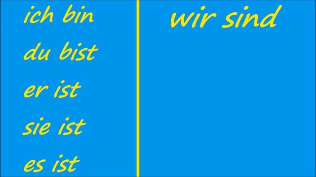 ♫ Sein Conjugation Song ♫ German Conjugation ♫ Das Lied der Konjugation von Sein ♫ смотреть онлайн