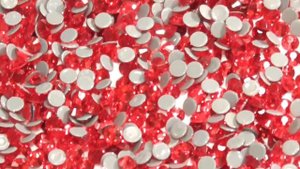 Стразы термоклеевые Light Siam ss20. Горячей фиксации. Стекло.