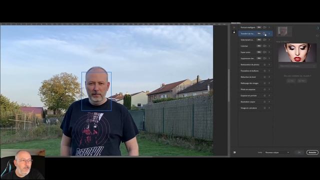 Test Neural Filters dans Photoshop 2021 смотреть онлайн