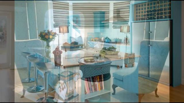 Бирюзовый цвет в интерьере - релакс морского бриза смотреть онлайн