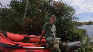 Лодка ПВХ Хантер 365 под мотором HDX 5