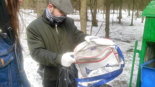 Субботник в лесопарке Лосиный остров. Москва, Гольяново. смотреть онлайн